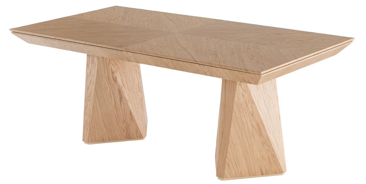 Diamond utdragbart matbord 200–400 cm – Natur-ek